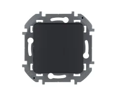 Переключатель одноклавишный - INSPIRIA - 10 AX - 250 В~ - антрацит Legrand 673653
