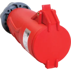 MAGNUM Розетка перенос. ССИ-225 32А-6ч 380В 3P+PE+N IP44 IEK PSN22-032-5