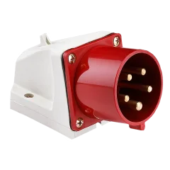 Вилка стационарная 525 3Р+РЕ+N 32А 380В IP44 EKF ps-525-32-380