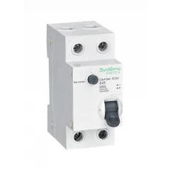 City9 Set Авт. выкл. диф. тока (АВДТ) 1P+N С 25А 4.5kA 30мА Тип-AС 230В Systeme Electric C9D34625