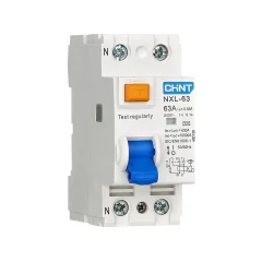 ВДТ (УЗО) NXL-63 2P 40А 30мА 6кА тип AC AX (R) CHINT 399940