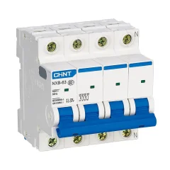 Авт. выкл. NXB-63S 4P 20А 4,5кА х-ка C (R) CHINT 296906