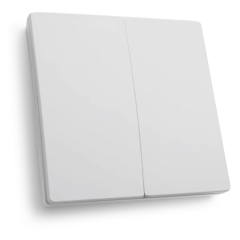 Выключатель дистанционного управления 230V 500W двухклавишный, TM82, белый Feron 41129