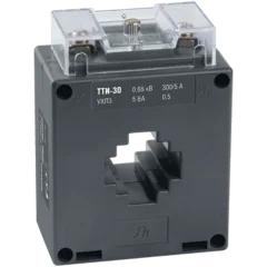 Трансформатор тока ТТИ-30 100/5А 5ВА 0,5S IEK itt20-3-05-0100