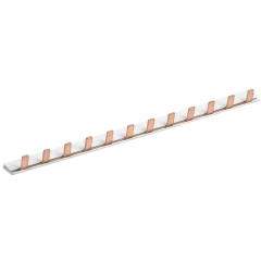 Шина соединительная (гребенка) 1-полюсная 63А 53 модуля длина 1000мм IEK YNS21-1-063