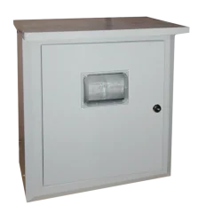 Щит ЩПК 360х400х140 с козырьком №3 стекло IP54 Scan Lights sc-li-360x400x140/3st