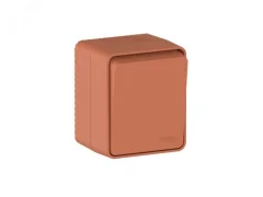 Выключатель 1-клавишный накладной 10А IP54 AtlasDesign Profi54 терракотовый ATN5470 Systeme Electric