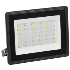 Прожектор СДО 06-50 светодиодный черный IP65 6500K IEK LPDO601-50-65-K02