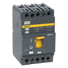 Выключатель автоматический ВА88-32 3п 40 A 25 кА KARAT ИЭК IEK SVA10-3-0040-R
