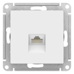 ATLASDESIGN РОЗЕТКА компьютерная RJ45, кат. 5Е, механизм, ЛОТОС Systeme Electric ATN001383