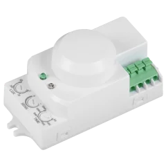 Датчик движения ДД-МВ 201 белый, 1200Вт, 360 гр.,8М,IP20, IEK LDD11-201MB-1200-001