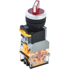Переключатель D8-11XD2 2 полож. 1з+1р с подсвет. красный IEK BSW30-11XD2-3-14-2-K04