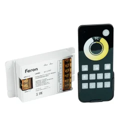 LD482 Контроллер CCT с пультом, таймером и визуализатором звука 12-24-48V Артикул Feron 52097