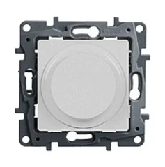 Etika Белый Светорегулятор поворотный, 300Вт, без нейтрали Legrand 672219