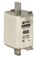 Плавкая вставка ППН-33 160/ 40А габарит 00 EKF fus-33/160/40