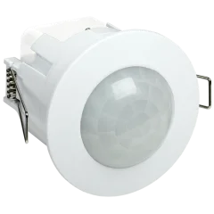 Датчик движения ДД 201 белый, 1200Вт, 360 гр.,6М,IP20, IEK LDD11-201-1200-001