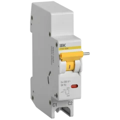 Расцепитель независ. РН47-60М на DIN-рейку для ВА47-60M IEK MVA31D-RN-1
