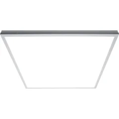 Светильник светодиодный 40W (универсальный) 6500К 3500Лм IP40 185-265V (595х595х25) AL2117 опал равн