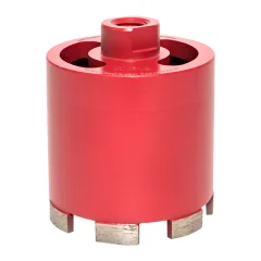 Коронка алмазная для дрелей с микроударом (верхнее пылеудаление) DCH-82MHS Micro Hit Laser M16 P EKF