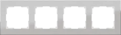 Рамка на 4 поста (алюминий) Aluminium W0041706 Werkel a050953