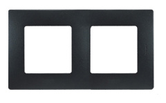 Рамка 2 поста - Etika - антрацит Legrand 672582