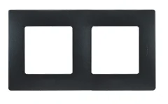 Рамка 2 поста - Etika - антрацит Legrand 672582