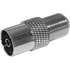 ПЕРЕХОД гнездо F - гнездо TV Rexant 05-4301