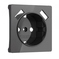 Накладка для розетки USB (графит акрил) W1179544 Werkel a064100