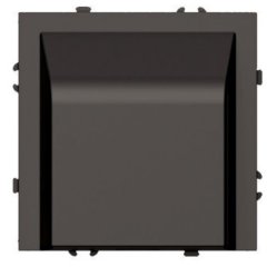 Кабельный вывод (механизм), , серия Эмили, RST00-5119-09, антрацит, soft touch STEKKER 50363