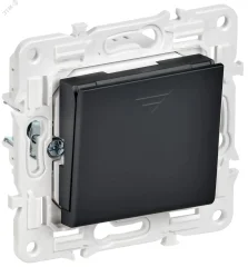 SKANDY Выключатель карточный 30А SK-V15Bl черный IEK SK-V11-0-10-K02