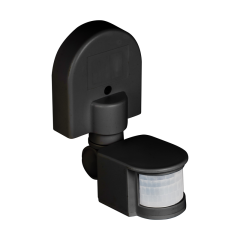 ИК датчик движения наст. 1200Вт 180гр. до 12м IP44 MS-16Cb черный PROxima EKF dd-ms-16Cb