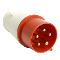 Вилка прямая ST-015 16А 380В 3P+PE+N IP44, PPG16-015-44, Stekker STEKKER 49429