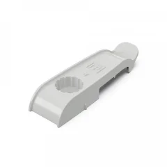 Держатель плоского кабеля односторонний для прямого монтажа на 2 места серый (30шт/840шт уп/кор) Про