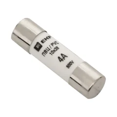 Плавкая вставка цилиндрическая ПВЦ (10х38) 4А EKF pvc-10x38-4