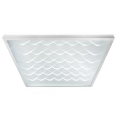 Светильник встраиваемый светодиодный 40W, 4000Lm, 4000K, рассеиватель с 3D эффектом, белый, AL2117 F