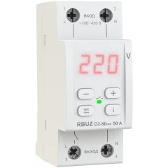 Реле напряжения D2-50 red Welrok 4660251140090