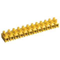 Зажим винтовой ЗВИ-5 н/г 1,5-4,0мм2 12пар черные IEK UZV5-005-04