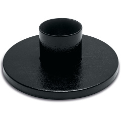 Опора металлическая h=60мм d60мм, черный, ОМ 0,06, Feron 11616