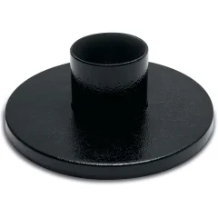 Опора металлическая h=60мм d60мм, черный, ОМ 0,06, Feron 11616