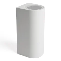 Светильник садово-парковый, 230V 2*GU10, DH015, белый (на стену) Feron 48340