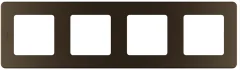 Рамка 4 поста - Inspiria - бронза Legrand 673969