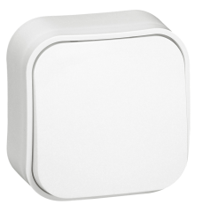 Выключатель одноклавишный Quteo белый Legrand 782200