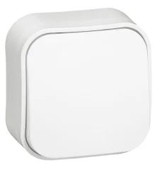 Выключатель одноклавишный Quteo белый Legrand 782200