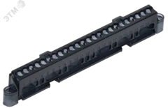 TEKFOR Суппорт для шин в корпус (ширина 8 модулей) IEK TF-KP00D-S-08