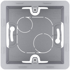 Коробка накладного монтажа - 1 пост - INSPIRIA - алюминий Legrand 673982