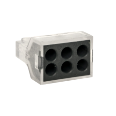 Строительно-монтажная клемма СМК 773-106 6 отверстий 1,0-2,5мм2 PROxima EKF plc-smk-106