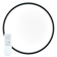 Светильник светодиодный управляемый с пультом, с батарейками 2*ААА, 80W, Max. 5600Lm, 3000К-6500K, I