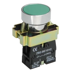 Кнопка управления LAY5-BA31 без подсветки зеленая 1з IEK BBT60-BA-K06