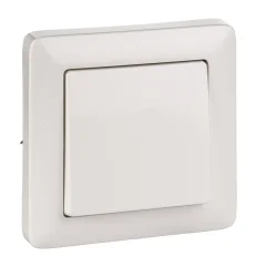 ХИТ С/У 1-клавишный ВЫКЛЮЧАТЕЛЬ 6А, 250В, БЕЛЫЙ. Россия Systeme Electric VS16-133-B
