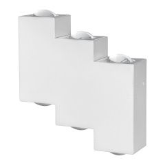 Светильник уличный светодиодный, 6*1W, 600Lm, 3000K, белый DH110 Feron 48314